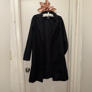 Zara Black Blazer Coat